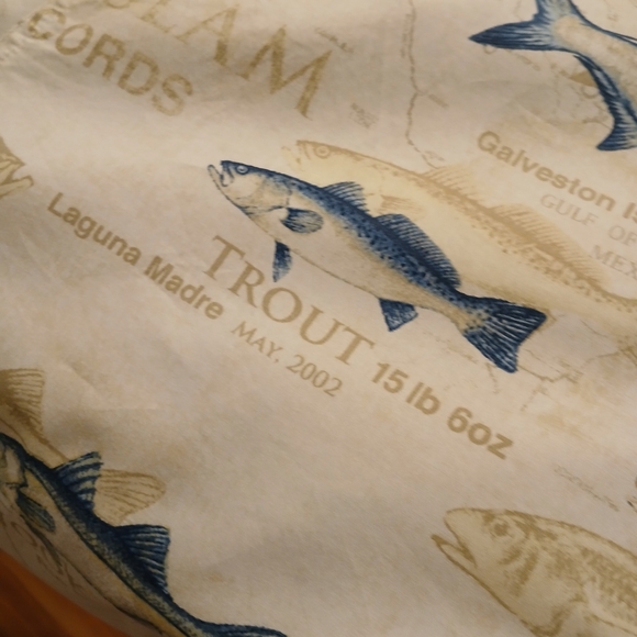 Magellan Men's Fishing Print Button Down Shirt Size XXL - Picture 8 of 9